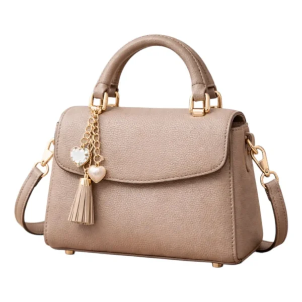 Zotix Elegant Beige Top Handle Shoulderbag